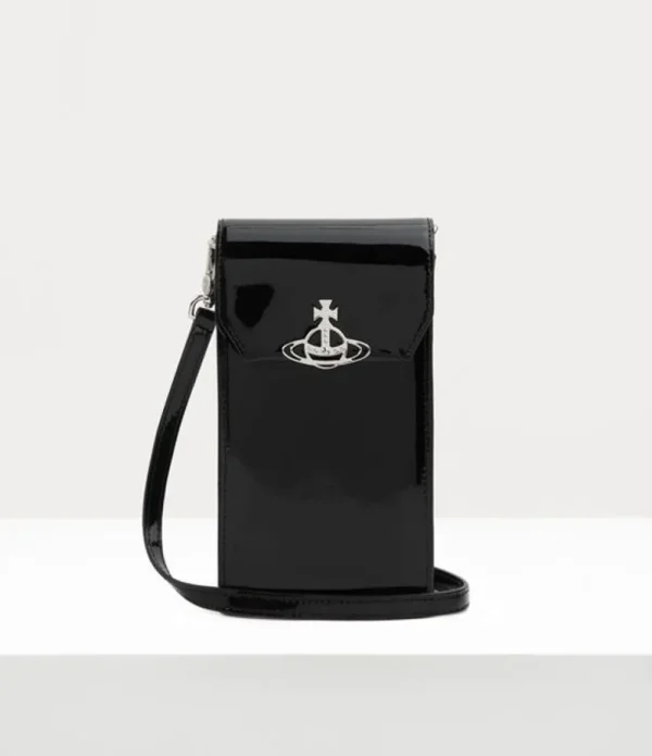 Men Vivienne Westwood Other Accessories-Shiny Phone Bag
