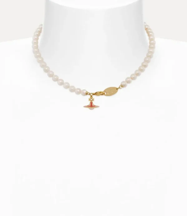 Women Vivienne Westwood Necklaces-Simonetta Pearl Necklace