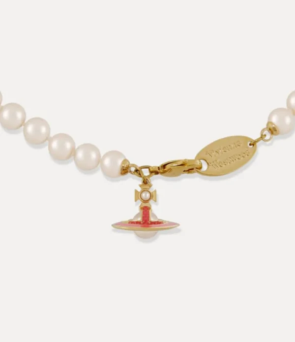 Women Vivienne Westwood Necklaces-Simonetta Pearl Necklace
