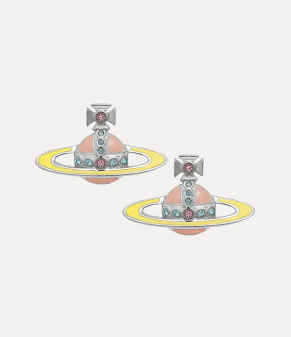 Women Vivienne Westwood Earrings-Small Neo Bas Relief Earrings