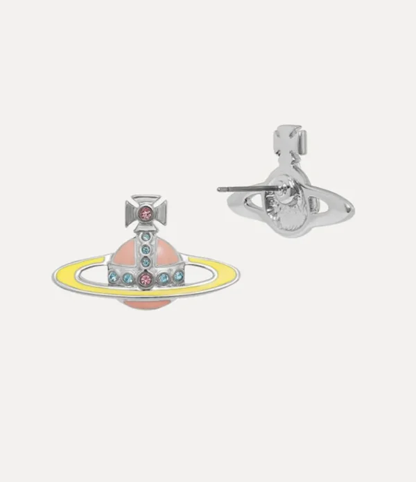 Women Vivienne Westwood Earrings-Small Neo Bas Relief Earrings