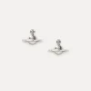 Women Vivienne Westwood Earrings-Solid Orb Earrings