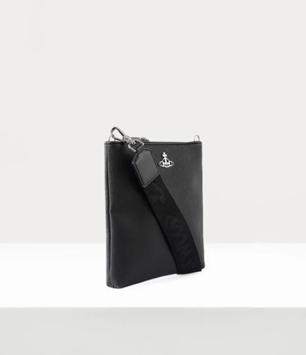 Men Vivienne Westwood Crossbody Bags-Squire Square Crossbody Webb Strap