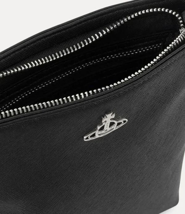 Men Vivienne Westwood Crossbody Bags-Squire Square Crossbody Webb Strap
