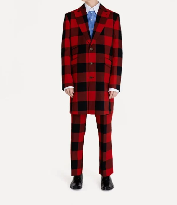 Men Vivienne Westwood Coats And Jackets-Three Buttons Jacket