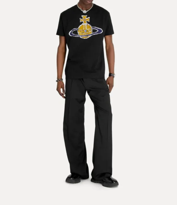 Men Vivienne Westwood T-Shirts And Polos-Time Machine Classic T-Shirt