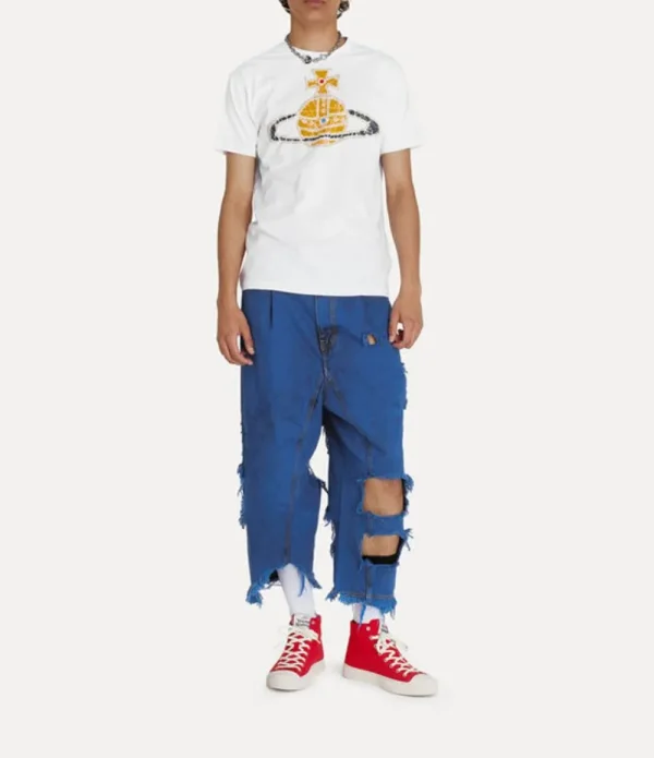 Men Vivienne Westwood T-Shirts And Polos-Time Machine Classic T-Shirt