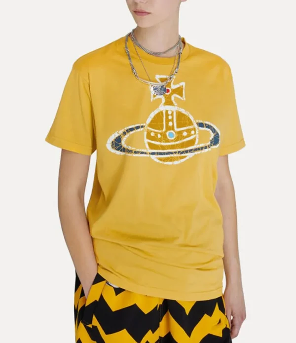 Men Vivienne Westwood T-Shirts And Polos-Time Machine Classic T-Shirt