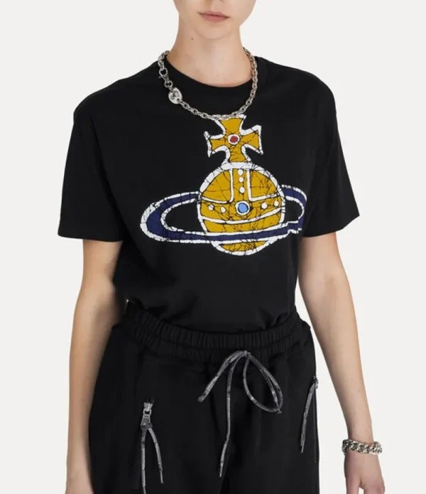 Men Vivienne Westwood T-Shirts And Polos-Time Machine Classic T-Shirt