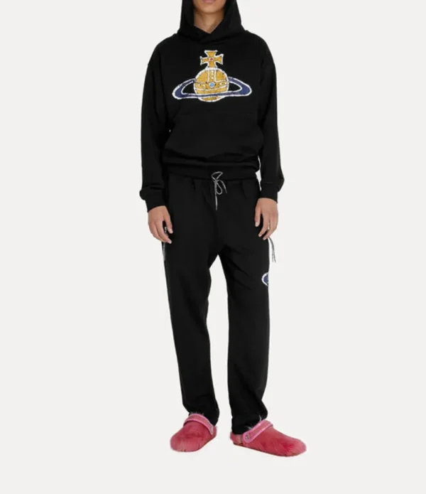 Men Vivienne Westwood Trousers And Shorts-Time Machine Football Trousers