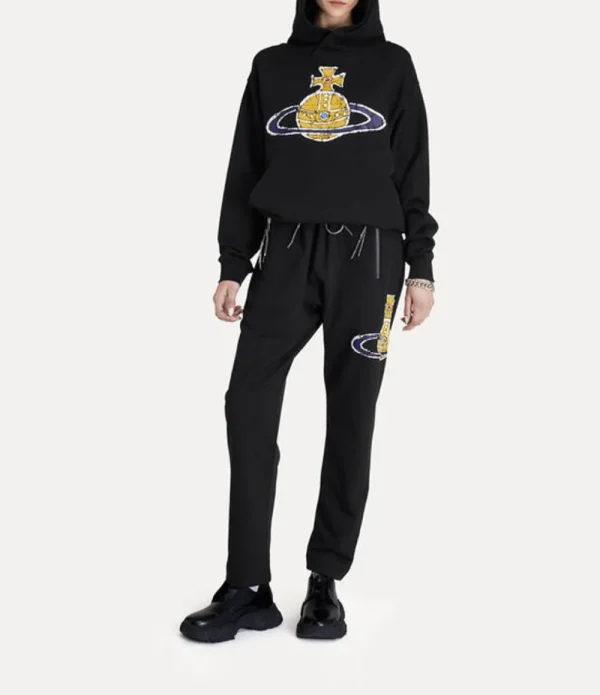 Men Vivienne Westwood Trousers And Shorts-Time Machine Football Trousers