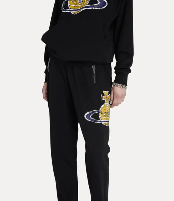 Men Vivienne Westwood Trousers And Shorts-Time Machine Football Trousers