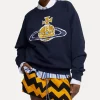 Women Vivienne Westwood Sweatshirts And T-Shirts-Time Machine Raglan Sweatshirt