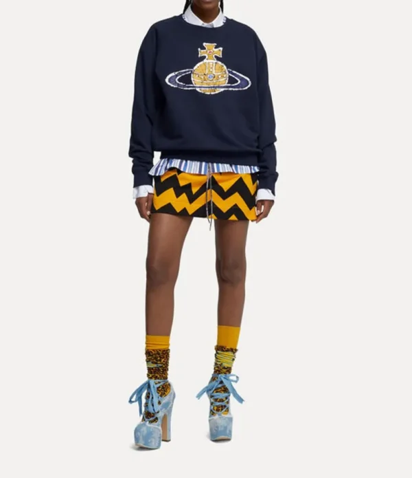 Women Vivienne Westwood Sweatshirts And T-Shirts-Time Machine Raglan Sweatshirt
