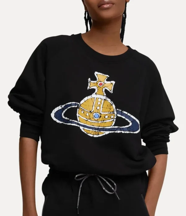 Women Vivienne Westwood Sweatshirts And T-Shirts-Time Machine Raglan Sweatshirt