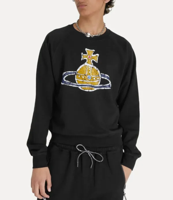 Women Vivienne Westwood Sweatshirts And T-Shirts-Time Machine Raglan Sweatshirt