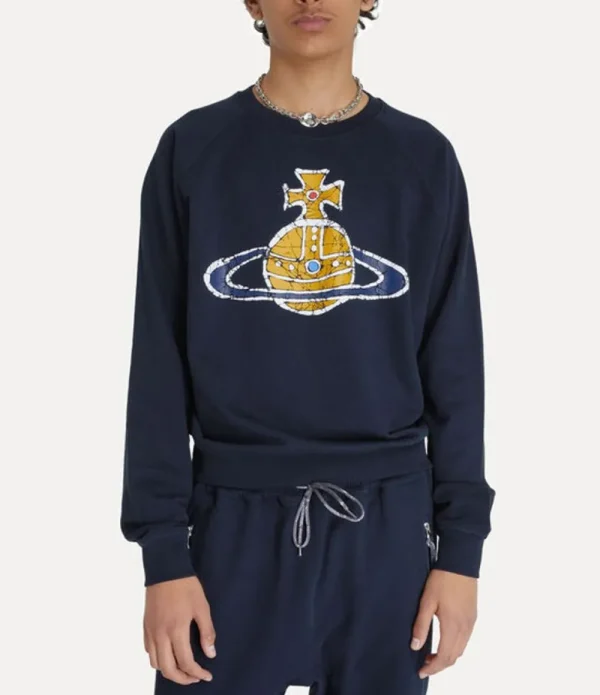 Women Vivienne Westwood Sweatshirts And T-Shirts-Time Machine Raglan Sweatshirt