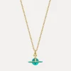 Women Vivienne Westwood Necklaces-Tiny Original Orb Pendant