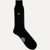 Men Vivienne Westwood Socks-Uni Colour Plain Socks