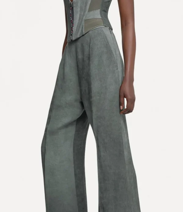 Women Vivienne Westwood Trousers And Shorts-Wide Leg Trousers