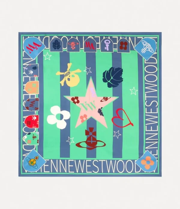 Men Vivienne Westwood Scarves And Ponchos-90X90 Football Square
